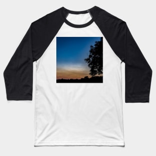 Sunset At The Edge Of Whitburn Village Baseball T-Shirt